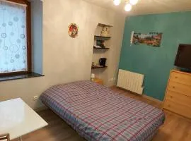 Chambre dans un écrin de verdure