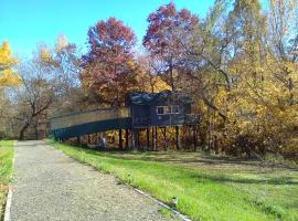 Peaceful Valley Haven Tree House, guest house in Westby