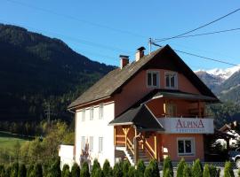 Appartementhaus Alpina, hótel í Flattach