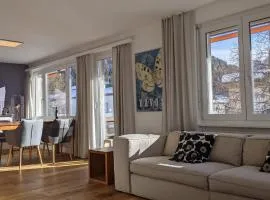 Ferienwohnung Parsennblick mit Dachterrasse