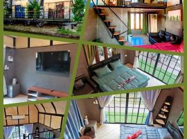 ข้าวทุ่งเบ็ญจาโฮมสเตย์, hotel com estacionamento em Ban Hat Phang