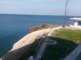 Balcony to Aegeon 3, beach rental in Apollon