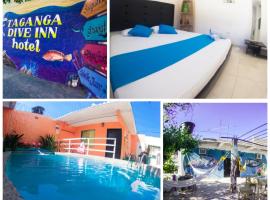 Taganga Dive Inn, hotel en Taganga