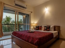 Goa Chillout Apartment - 2BHK, spa-hotelli kohteessa Baga