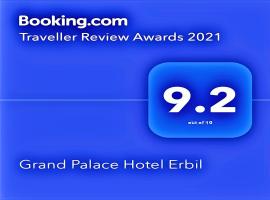 Grand Palace Hotel Erbil, hotel s parkiralištem u gradu 'Erbil'