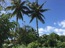 Logement en pleine verdure tropicale -10 min plage, hotel en Le Morne Rouge