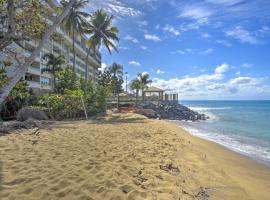 Rincon Penthouse Steps to Private Beach Oasis!, bolig ved stranden i Rincón