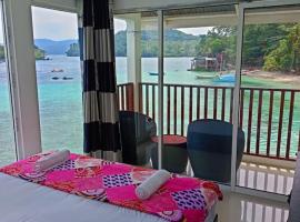 ์ฌ๋ฐฉ์ ์์นํ ํธํ
Mr. Bean Resort