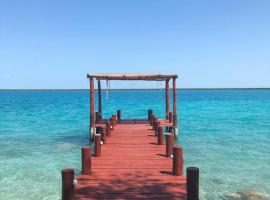 El Roble Nature Hotel & Lagoon, hotel en Bacalar