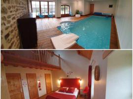 Auverg'Nature Chambre Auvergnate massage ayurvédique, lacný hotel v destinácii Espinasse