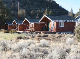 Crooked River Ranch Cabins, hotel a Terrebonne