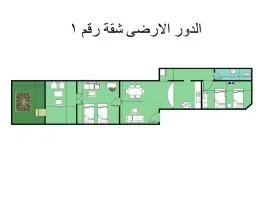1or2 Ground Chalets 2 Bedrooms villa114 Green Beach