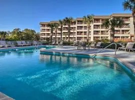 Steps to Beach Family-Friendly HHI Condo with Pool