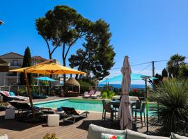 B&B Val D'azur, feriebolig ved stranden i Carqueiranne