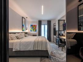 Central Boutique Hotel by naoussa hills adults only, hotel near Venetian Harbour and Castle, Naousa