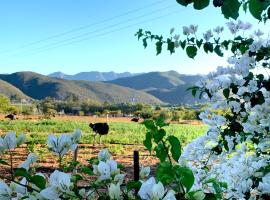 Berluda Farmhouse and Cottages, hotel di Oudtshoorn