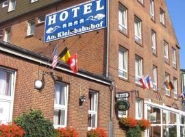 Hotel Am Kleinbahnhof, hotel i Emden