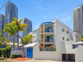 Surfers Beach Resort One, hotel berdekatan Tower House Business Centre, Gold Coast