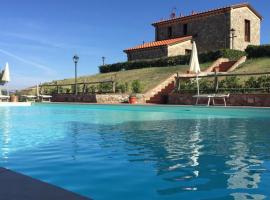 Il Poggio Della Pieve Apartments, romantiline hotell sihtkohas Santa Luce