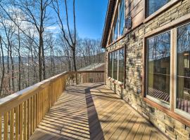 Cabin with Mtn View, 4 Mi to Massanutten Resort, cabaña o casa de campo en Massanutten