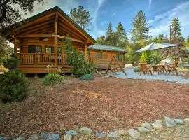 33 Mi to Yosemite NP Custom Log Home with Deck!