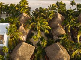 Encantada Tulum, hotel a Sian Ka'an Bioszféra-rezervátum környékén Tulumban