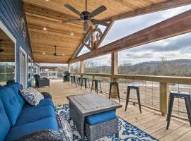 Upscale Riverfront Home with Beach and Fire Pit!