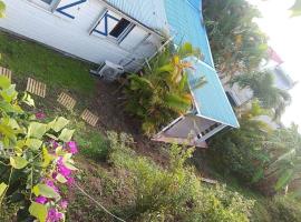 studio dans un &eacute;crin vert, h&ocirc;tel  pr&egrave;s de&nbsp;: A&eacute;roport de Baillif