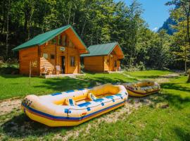 Waterfall Rafting Center, campsite in Šćepan-Polje