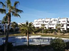 Pueblo Salinas de Vera Playa, precioso apartamento K, vistas piscina, 2 terrazas, WIFI
