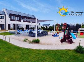 Słoneczna PRZYSTAŃ, hotell sihtkohas Dębki