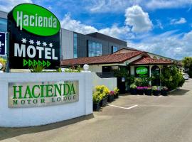 Hacienda Motor Lodge, hotel in zona Aeroporto di Palmerston North - PMR, 