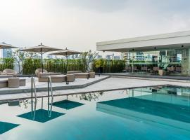 Oakwood Residence Sukhumvit Thonglor Bangkok, hotelli Bangkokissa lähellä maamerkkiä SeenSpace-ostoskeskus