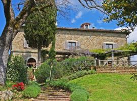 피에베 산토 스테파노에 위치한 홀리데이 홈 Villa Calcina, Beautiful Tuscan Farmhouse