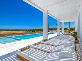 Seashore Beachfront Villa, villa in Lachania