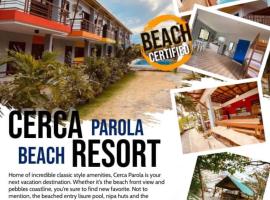 Cerca Parola Beach Resort, hotell med parkeringsplass i Malabrigo