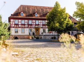 Hotel Goldner Stern, hotel in Königsberg in Bayern