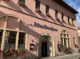 Altes Brauhaus, hotel v destinaci Weißenfels