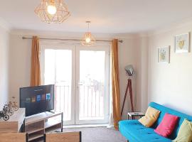 Garland Modern Apartment Tilbury with Parking, hotel in Tilbury