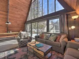 Cozy A-Frame Cabin with Pool Table 8 Mi to Mt Snow!