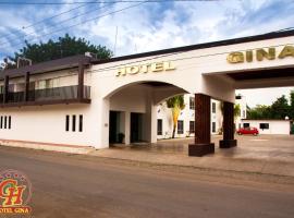 Hotel Gina, готель у місті Текоман