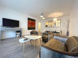 L'IDEAL 112 - 85m2, 2 chambres, Parking & Cabine de plage, ξενοδοχείο στο Ντοβίλ