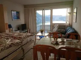 FLAT WITH AMAZING VIEW OVER THE GULF OF LUGANO