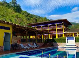 Hotel Campestre la Playa, hotel v mestu Betania