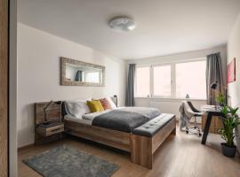 Prague Days - Apartment with Balcony and Parking in Trendy New Residential Area in Karlín, hotel i Prag