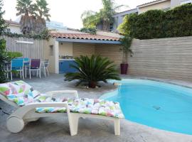 Très bel appartement (40m²) avec piscine privative, apartamento em Perpignan