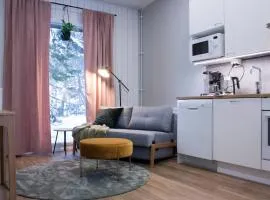 Studio 7, Air-conditioned, 1 free parking, calm own entrance、ユヴァスキュラのバケーションレンタル