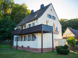 Ferienwohnung an der Mainschleuße, hišnim ljubljenčkom prijazen hotel v mestu Harrbach