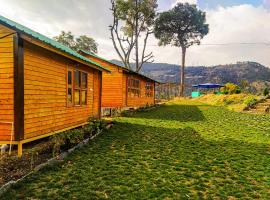 차일에 위치한 리조트 Golden valley cottages, Chail