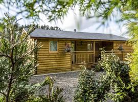 Fern Lodge - 2 Bedroom Log Cabin - Saint Florence - Tenby、Saint Florenceのシャレー